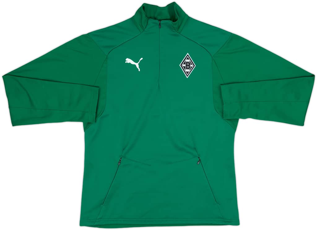 2017-18 Borussia Monchenglabach Puma 1/4 Zip Training Top - 8/10 - (M)
