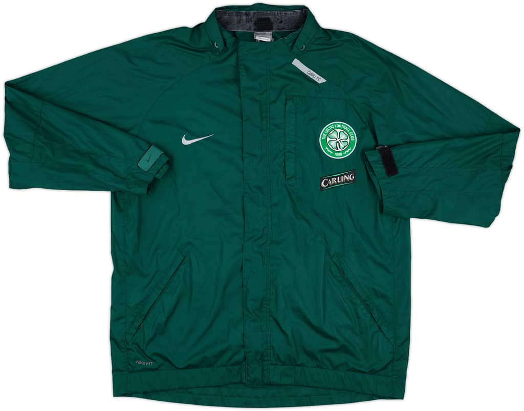 2007-08 Celtic Nike Track Jacket - 8/10 - (M)