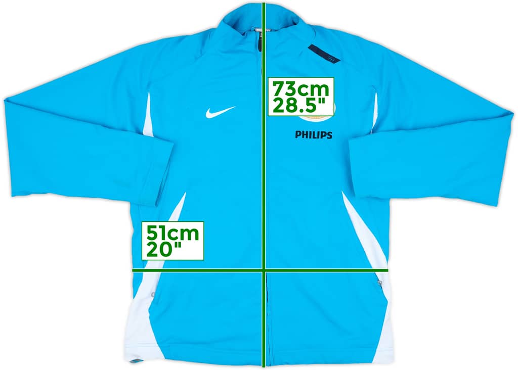 2007-08 PSV Nike Track Jacket - 8/10 - (M)
