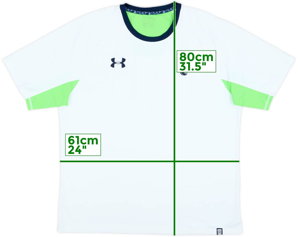 2013-14 Tottenham Under Armour Training Shirt - 7/10 - (XXL)