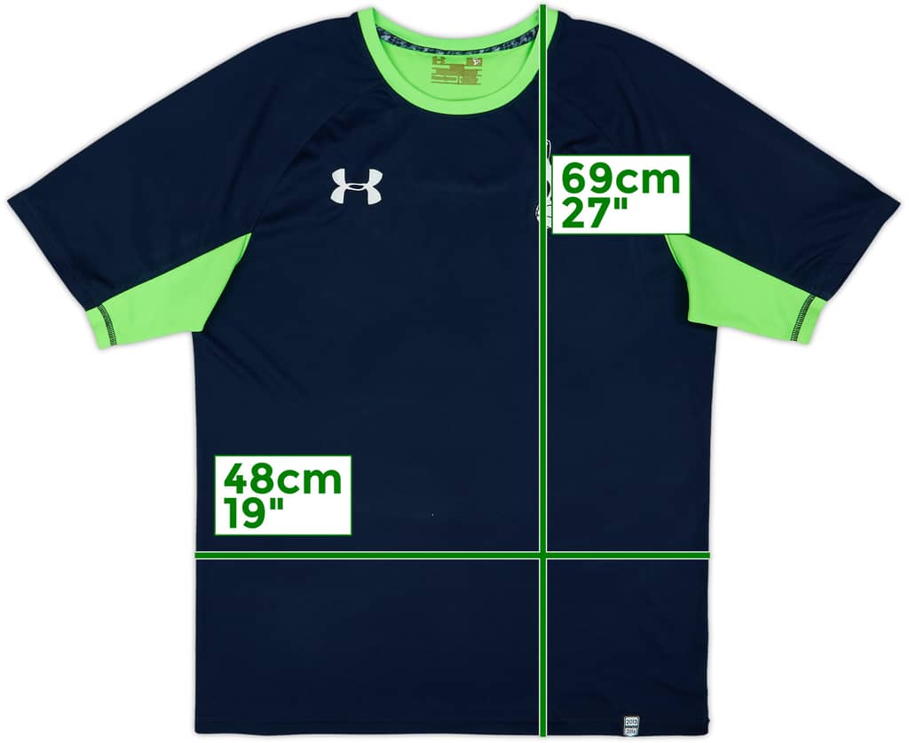 2013-14 Tottenham Hotspur Under Armour Training Shirt - 8/10 - (L)
