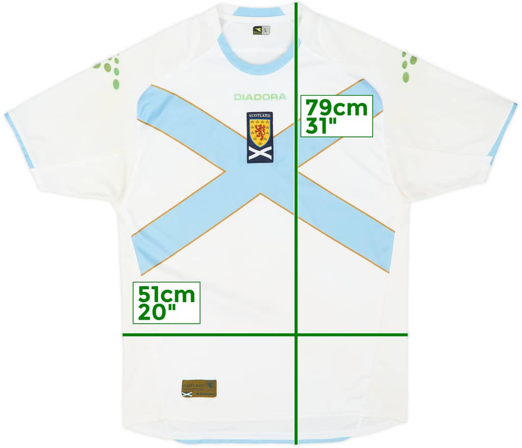 2007-08 Scotland Away Shirt - 4/10 - (L)