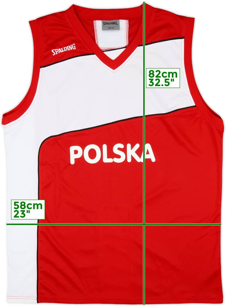 2010s Poland Spalding Basketball Jersey - 10/10 - (XL)