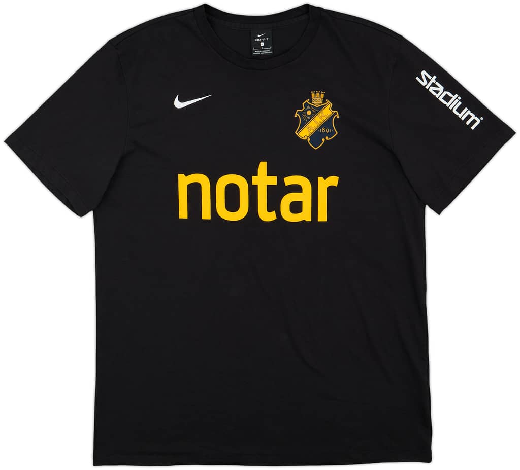 2019-20 AIK Stockholm Nike Cotton Training Tee - 8/10 - (L)