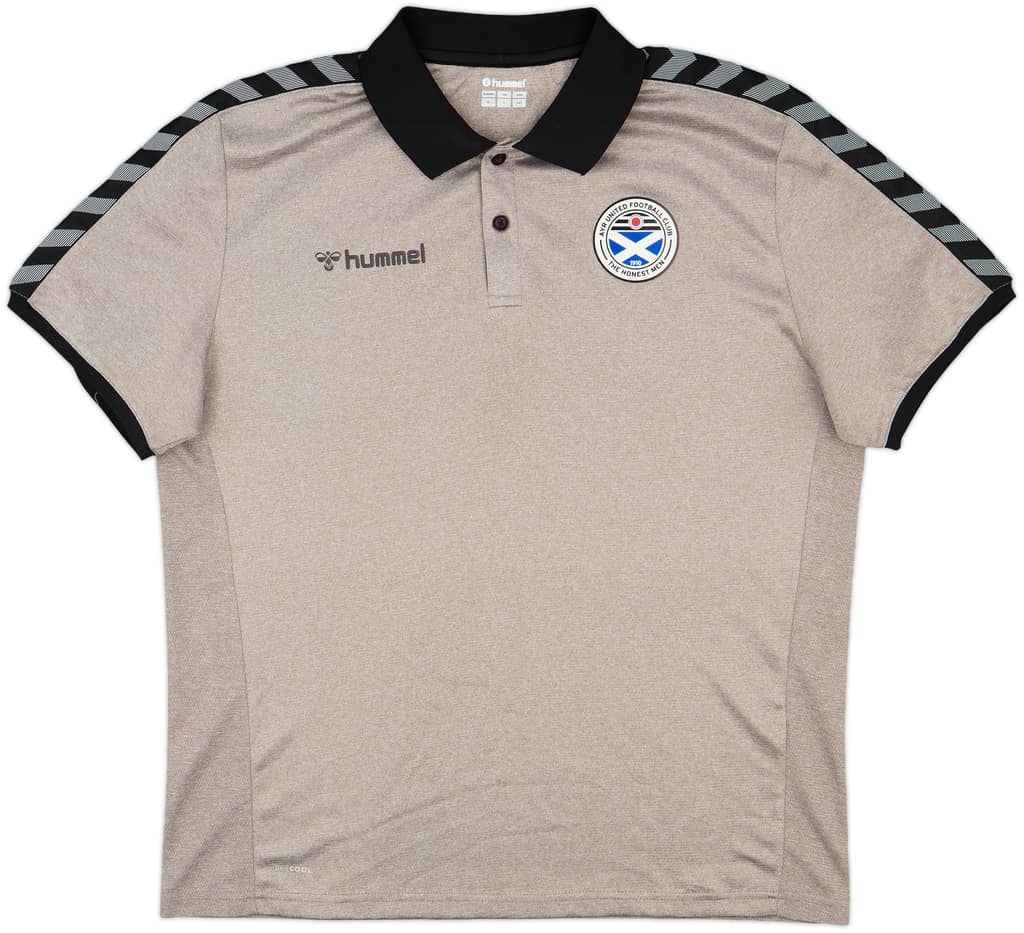 2020-21 Ayr United Hummel Polo Shirt - 8/10 - (XL)
