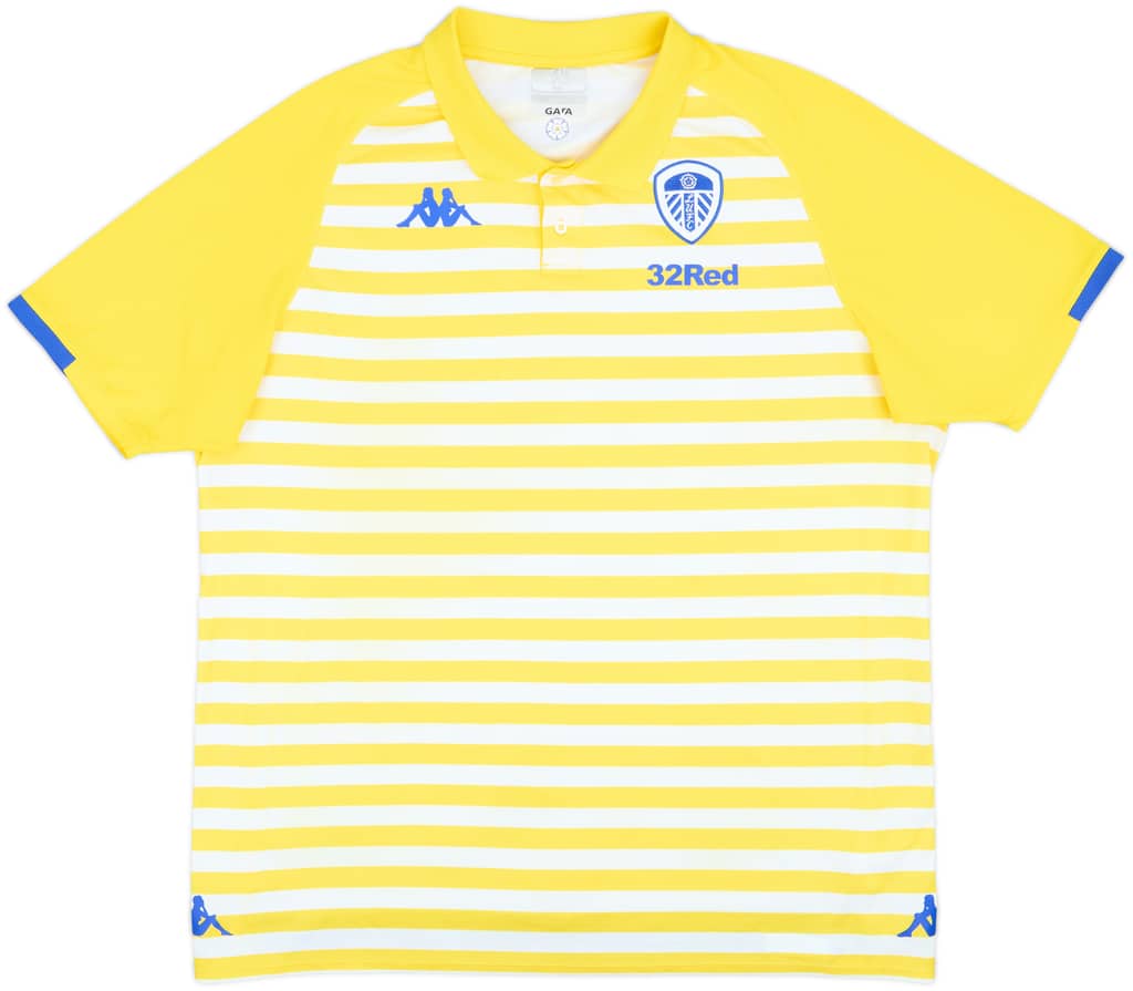 2017-18 Leeds United Kappa Polo Shirt - 9/10 - (4XL)
