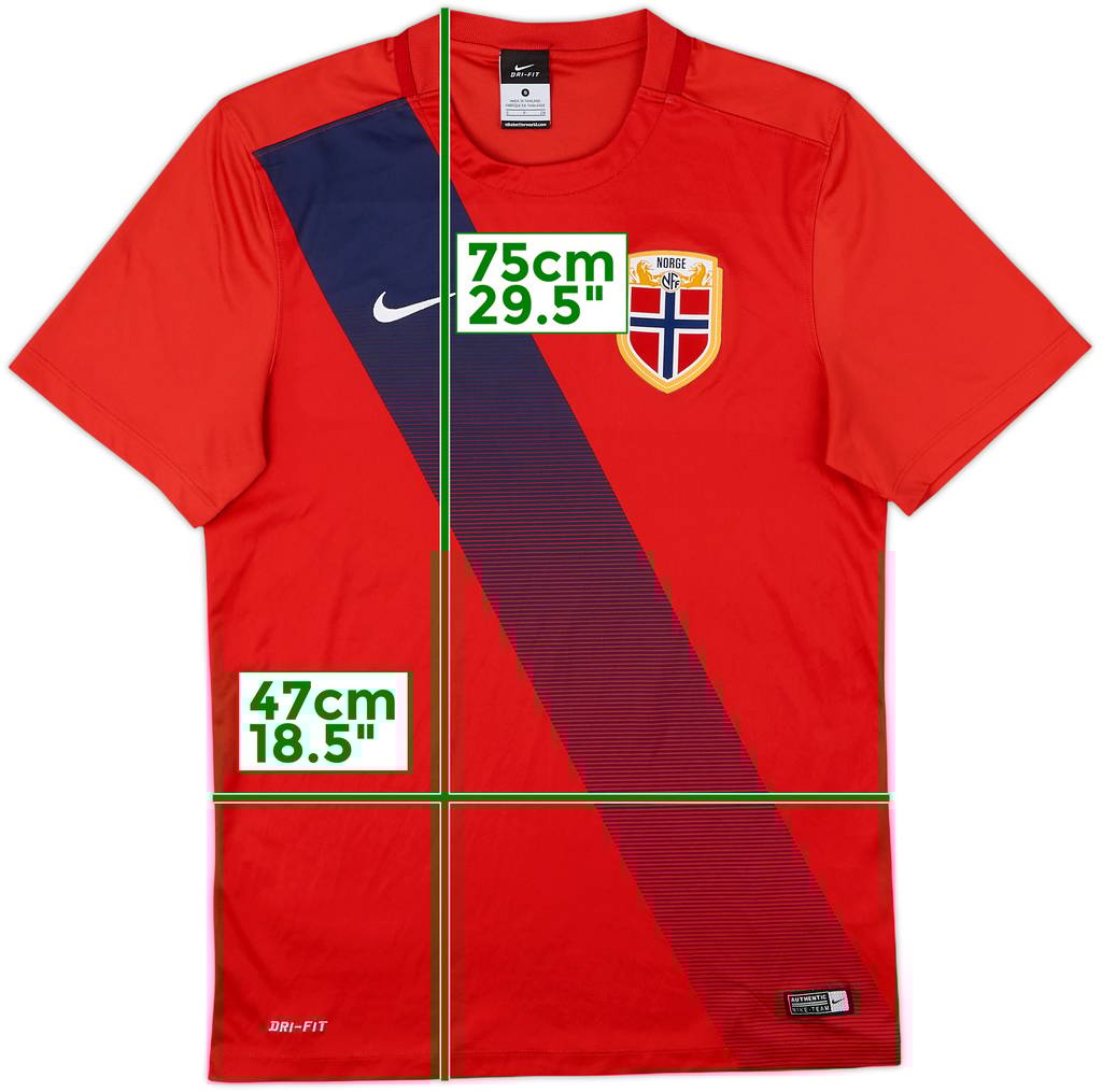 2015-16 Norway Home Shirt - 10/10 - (S)