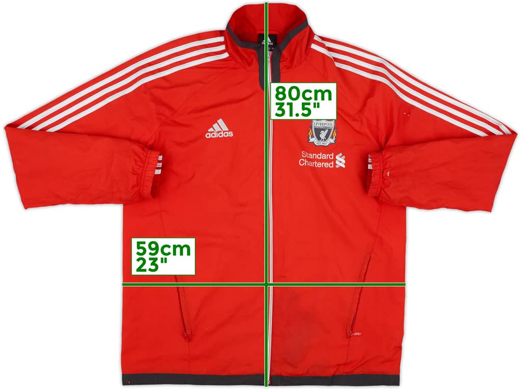 2011-12 Liverpool adidas Track Jacket - 6/10 - (L)