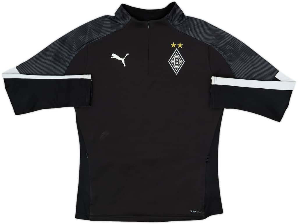 2019-20 Borussia Monchenglabach Puma 1/4 Zip Training Top - 8/10 - (S)