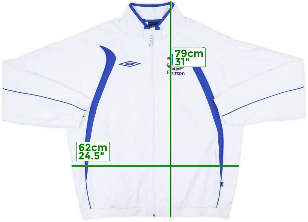 2005-06 Everton Umbro Track Jacket - 7/10 - (XL)