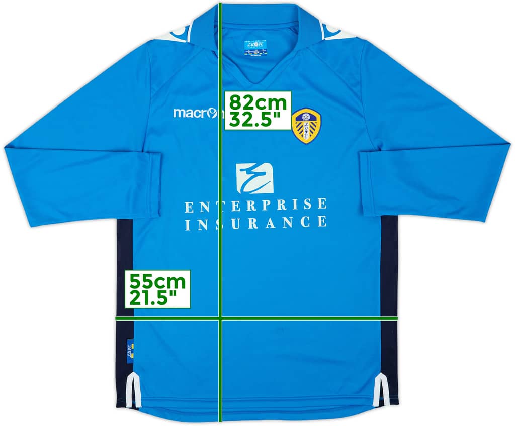 2012-14 Leeds United Away L/S Shirt - 6/10 - (XL)