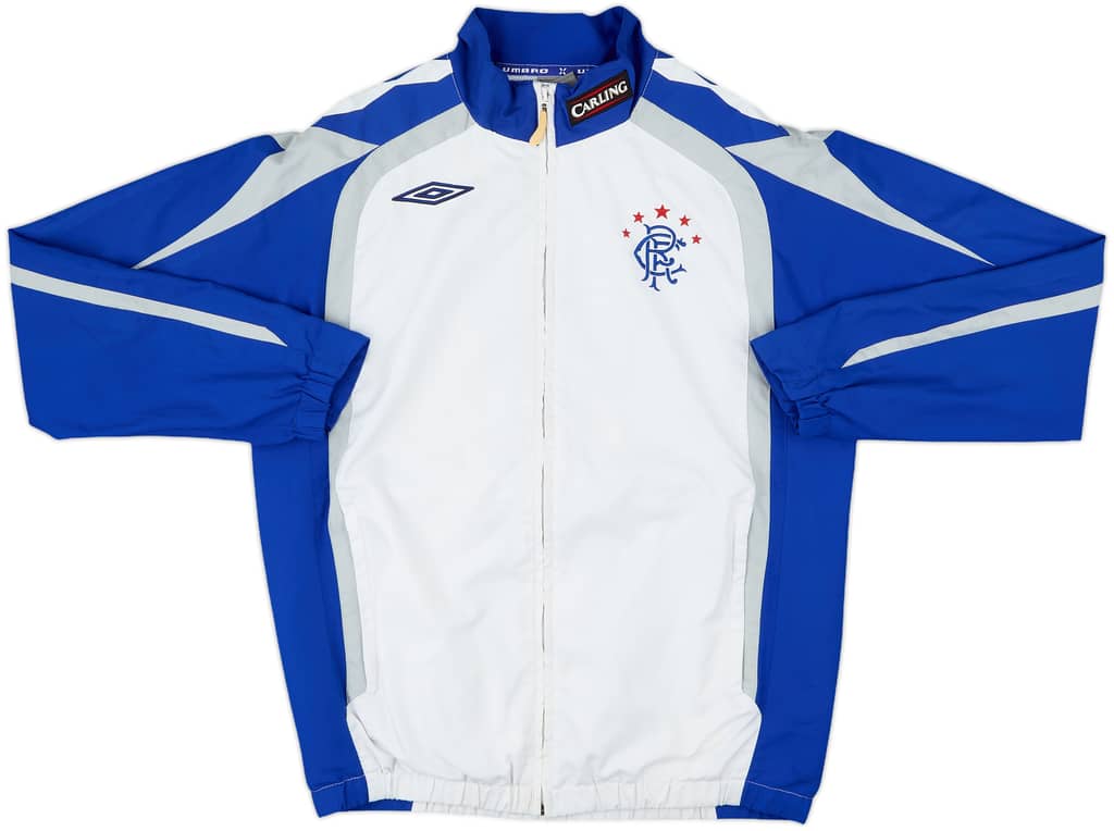 2007-08 Rangers Umbro Track Jacket - 8/10 - (M)