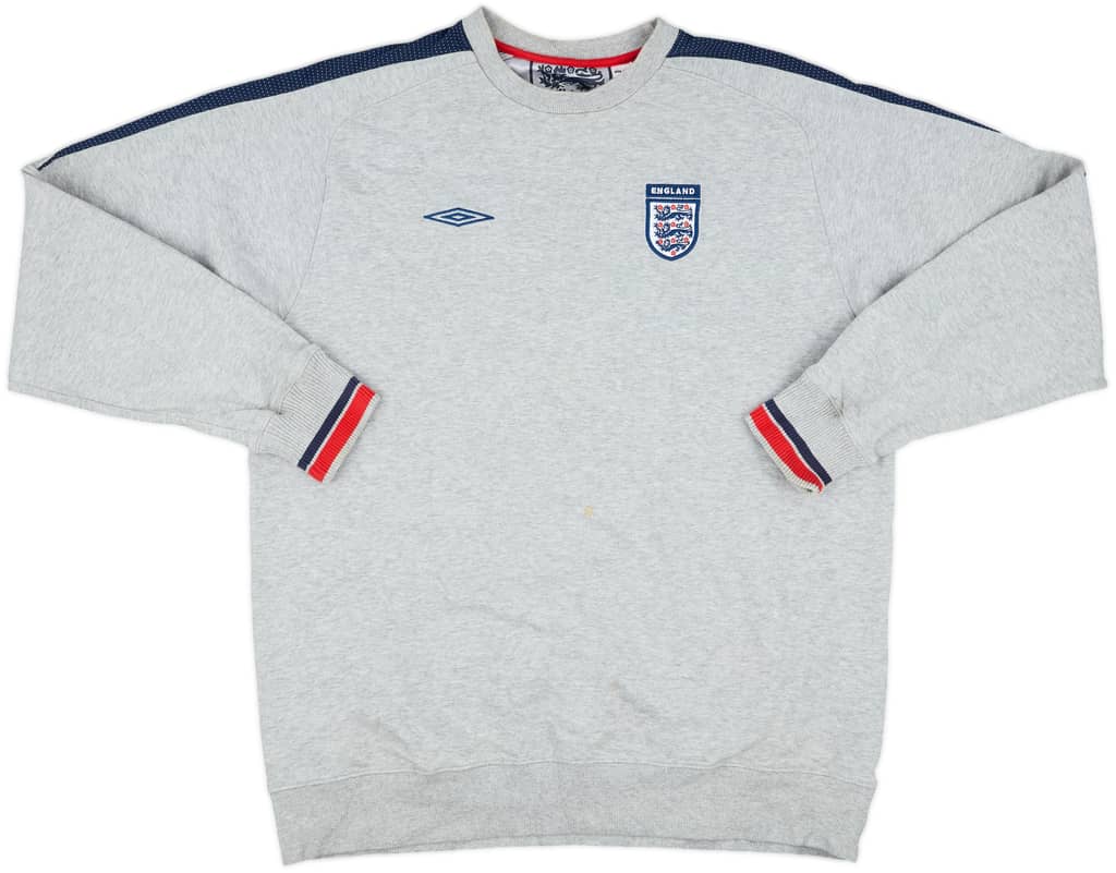 2005-07 England Umbro Sweat Top - 7/10 - (XL)