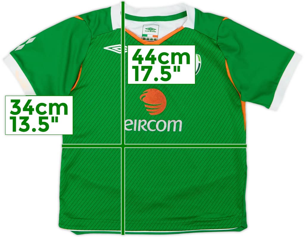 2008-10 Ireland Home Shirt - 8/10 - (4-5 Years)
