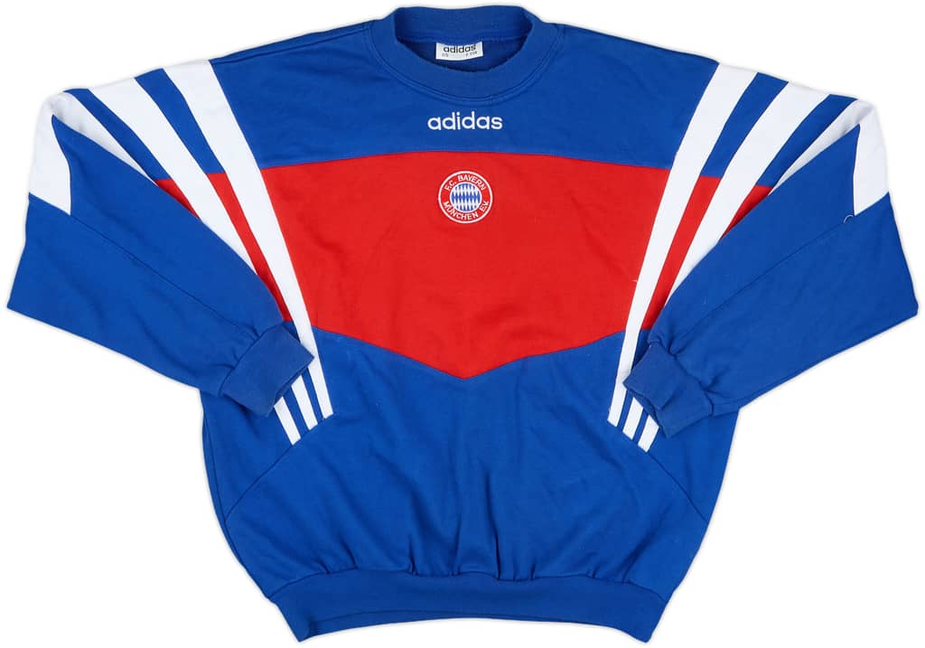 1995-96 Bayern Munich adidas Sweat Top - 8/10 - (M)