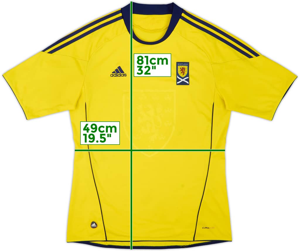 2010-11 Scotland Away Shirt - 8/10 - (L)