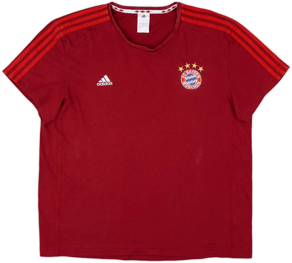 2017-18 Bayern Munich adidas Cotton Tee - 5/10 - (XL)