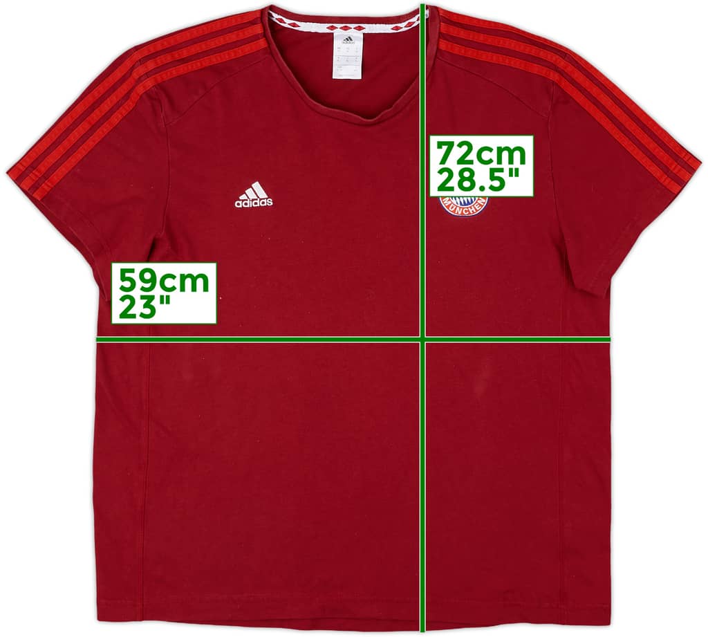 2017-18 Bayern Munich adidas Cotton Tee - 5/10 - (XL)