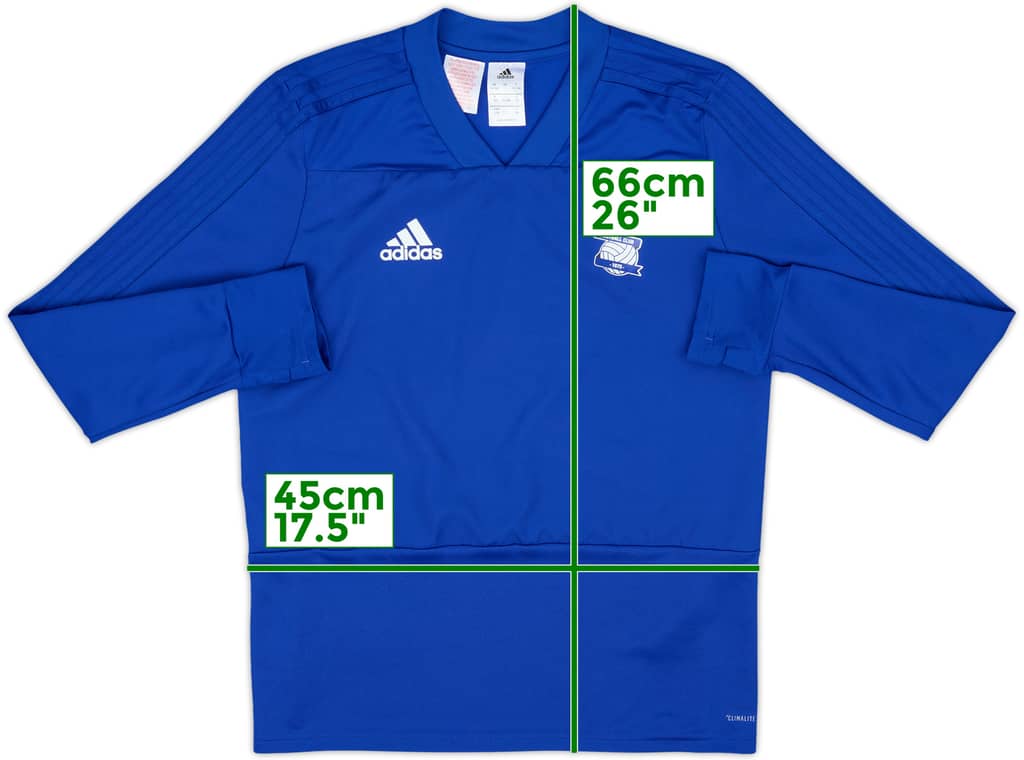 2017-18 Birmingham City adidas Drill Top - 8/10 - (L.Boys)