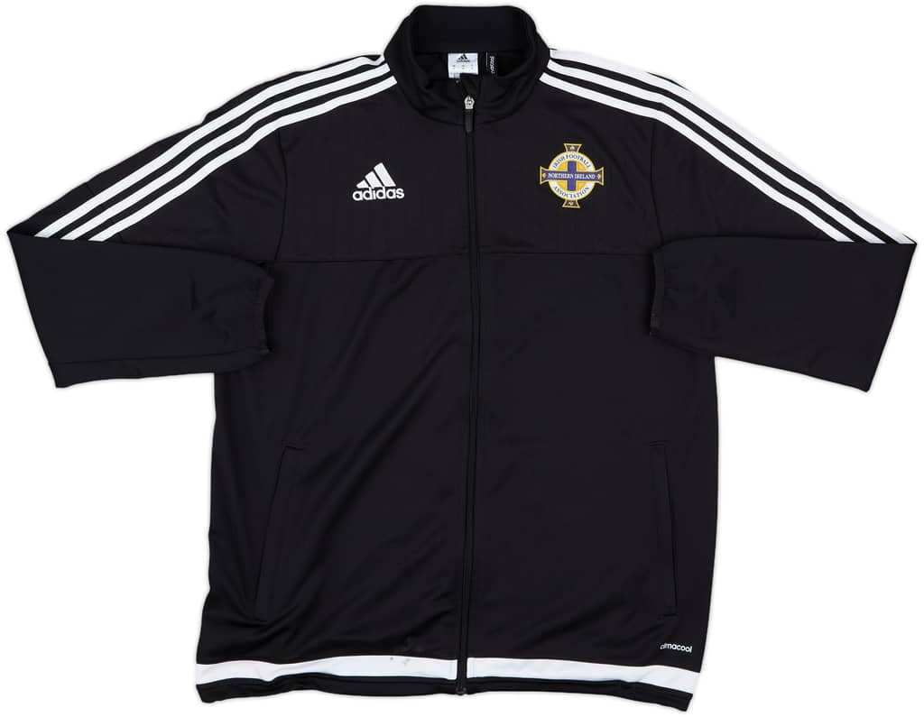 2015-16 Northern Ireland adidas Track Jacket - 7/10 - (M)