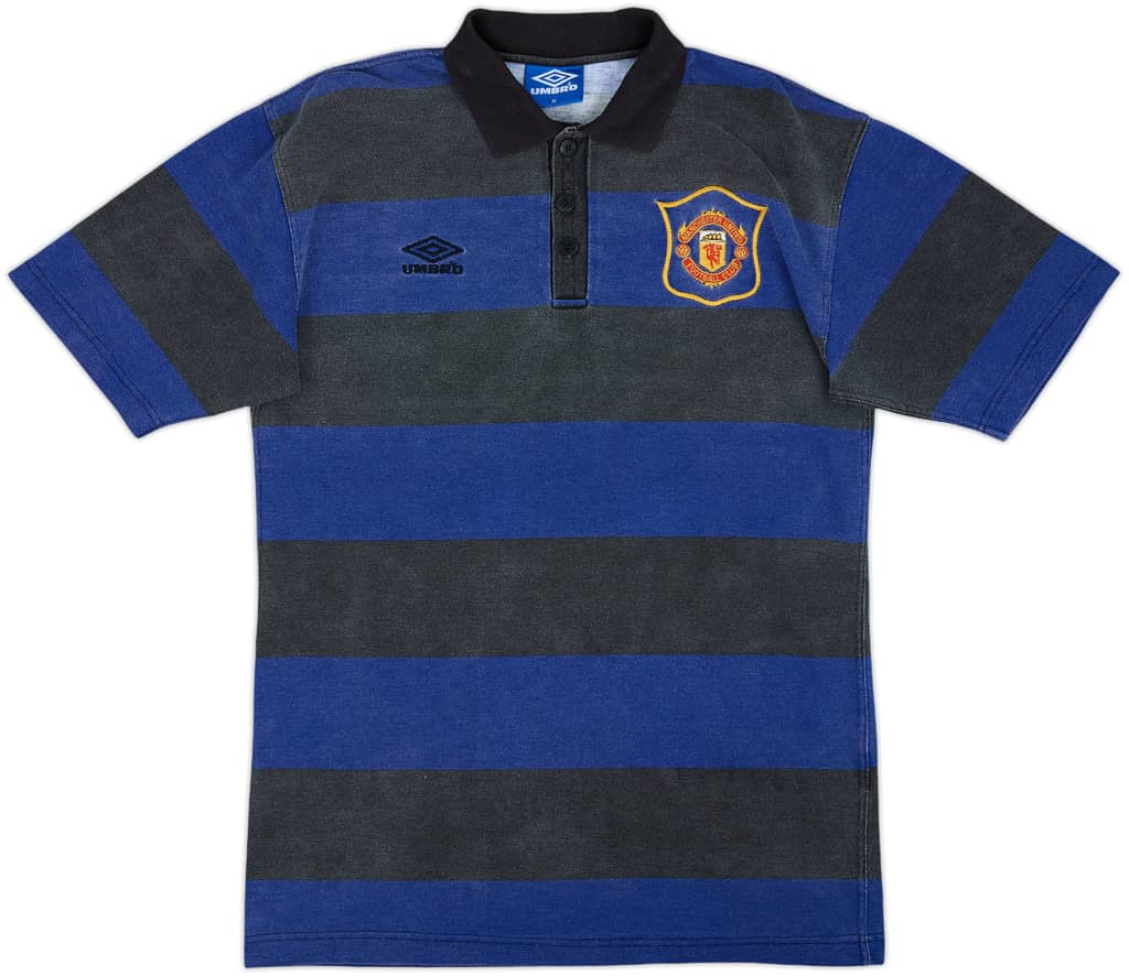 1994-95 Manchester United Umbro Polo Shirt - 5/10 - (M)