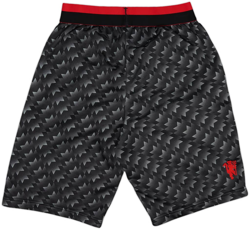 2017-18 Manchester United adidas Training Shorts - 10/10 - (L.Boys)