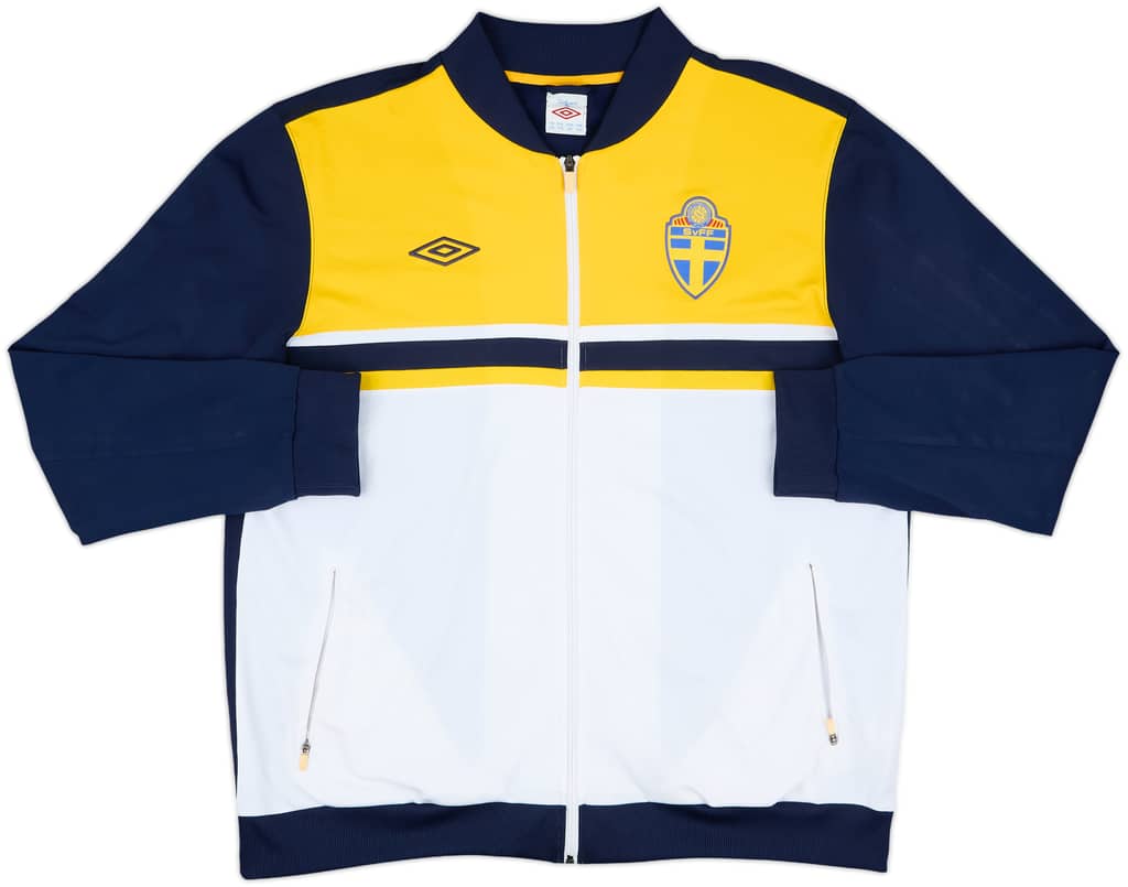 2012-13 Sweden Umbro Track Jacket - 8/10 - (XXL)