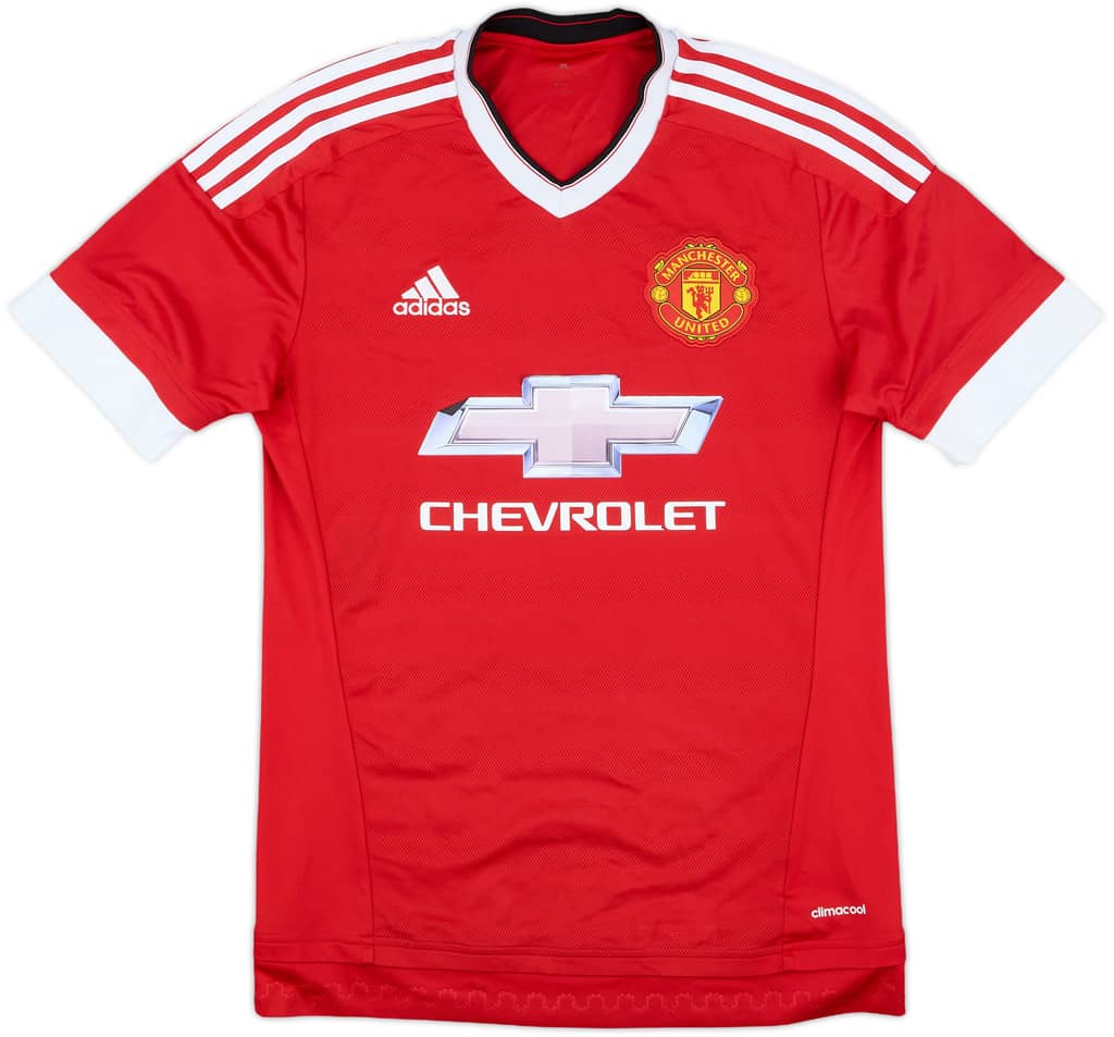 2015-16 Manchester United Home Shirt - 4/10 - (S)
