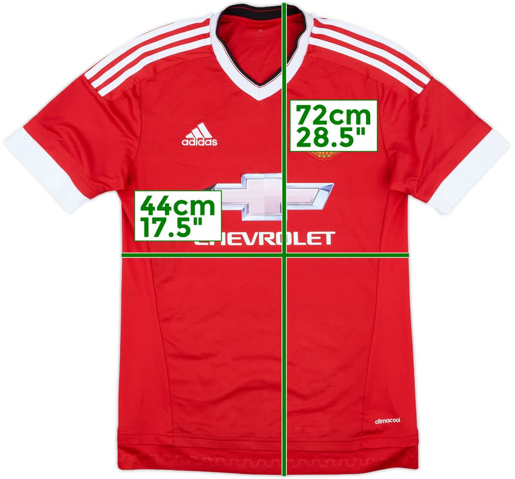 2015-16 Manchester United Home Shirt - 4/10 - (S)