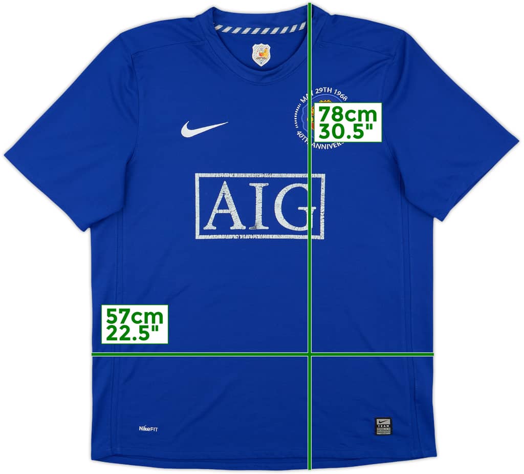 2008-09 Manchester United Third Shirt - 5/10 - (L)