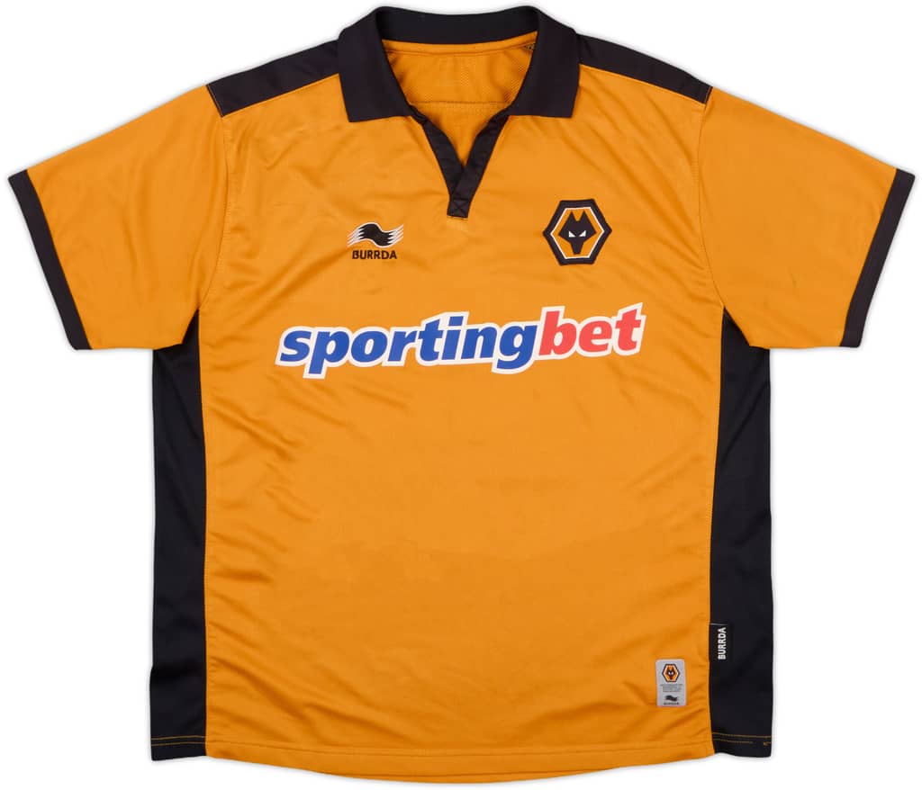 2010-11 Wolves Home Shirt - 8/10 - (M)