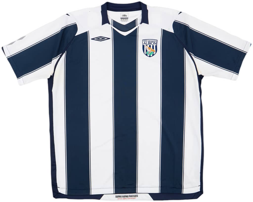 2008-09 West Brom Home Shirt - 5/10 - (XXL)