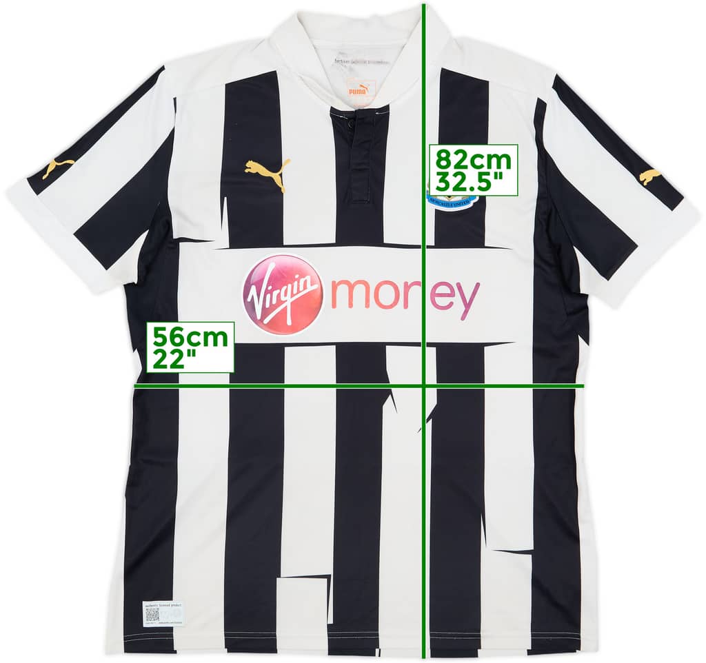 2012-13 Newcastle Home Shirt - 4/10 - (XL)