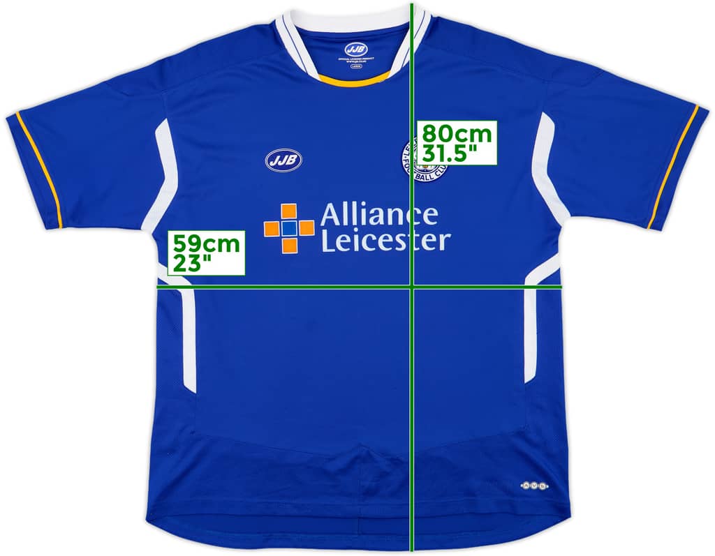 2005-06 Leicester Home Shirt - 9/10 - (L)