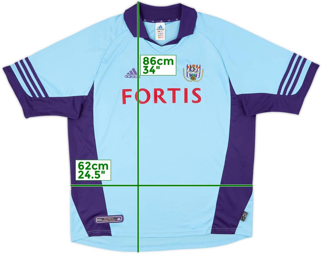 2000-01 Anderlecht Third Shirt - 6/10 - (XXL)
