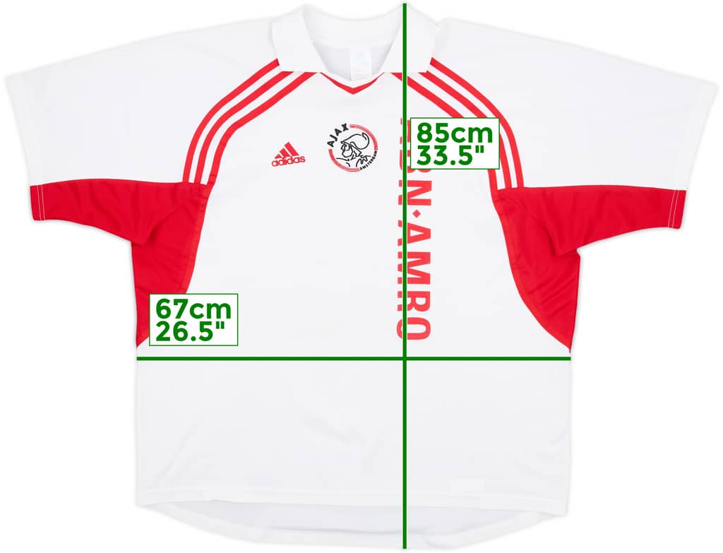 2000-01 Ajax adidas Polo Shirt - 6/10 - (XXL)