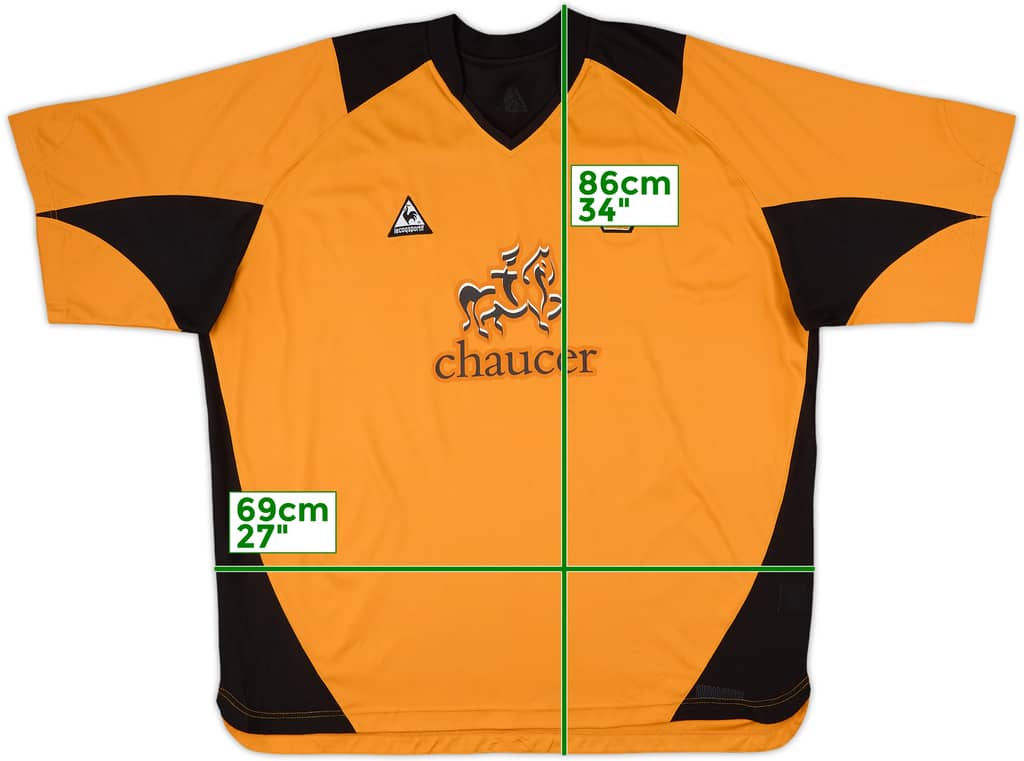 2004-06 Wolves Home Shirt - 8/10 - (3XL)
