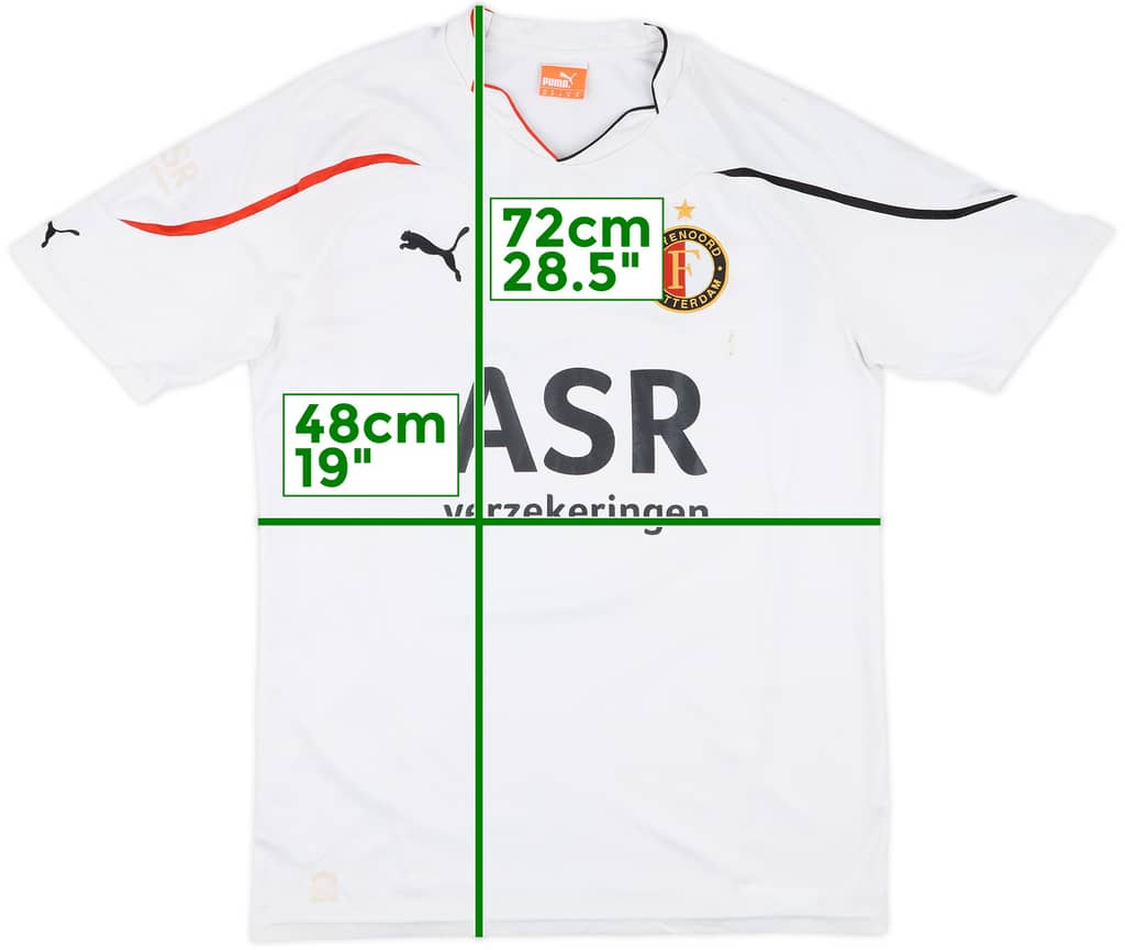 2010-11 Feyenoord Away Shirt - 5/10 - (M)