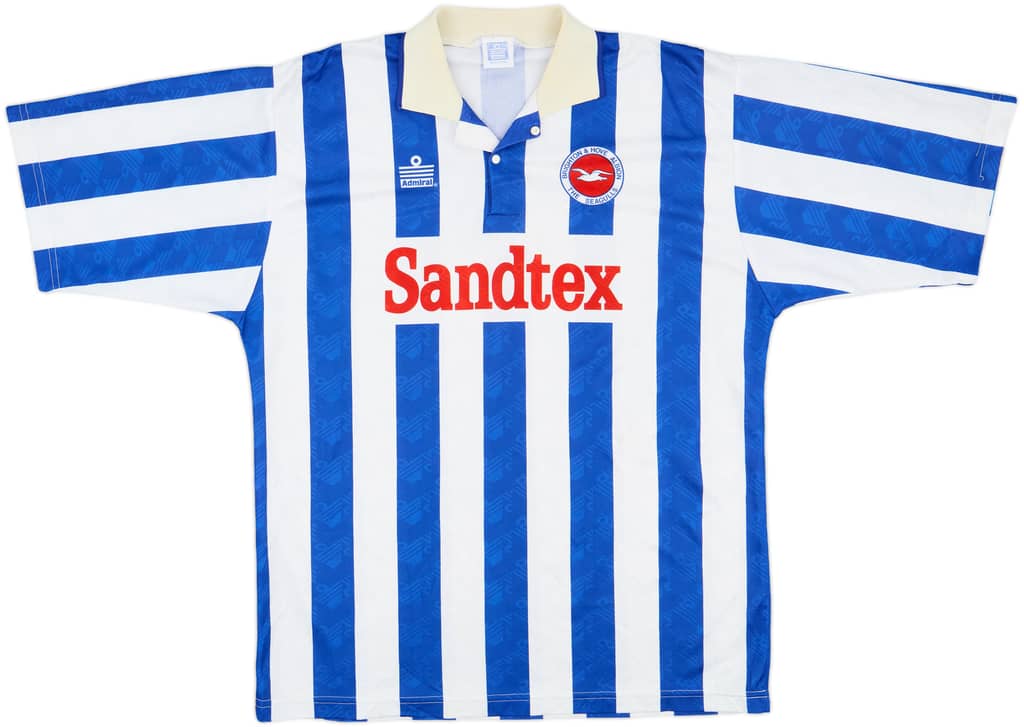 1994-97 Brighton Home Shirt - 6/10 - (XL)