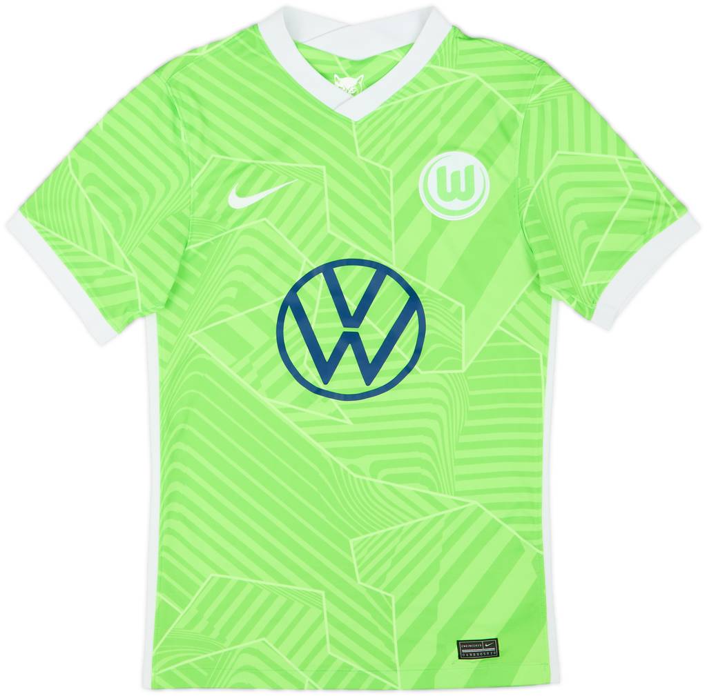 2021-22 Wolfsburg Home Shirt - 7/10 - (XS)