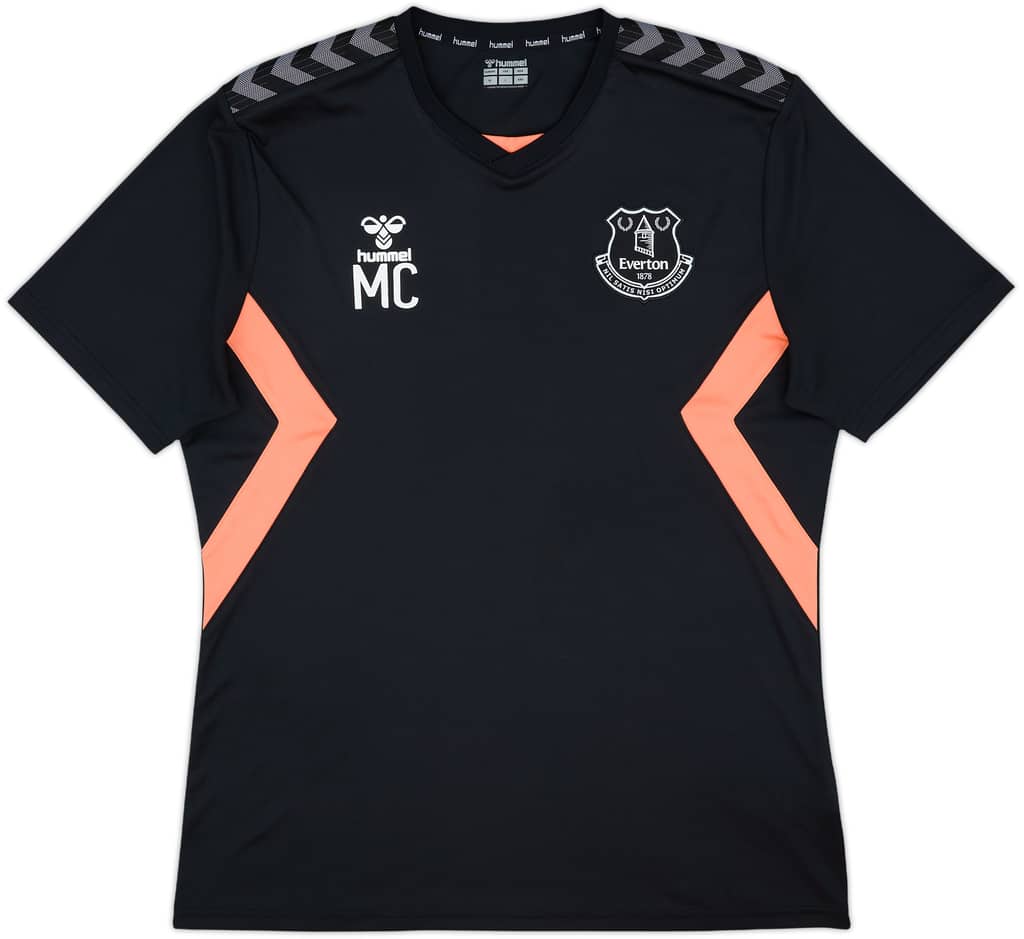 2021-22 Everton Hummel Staff Issue Training Shirt MC - 10/10 - (XL)