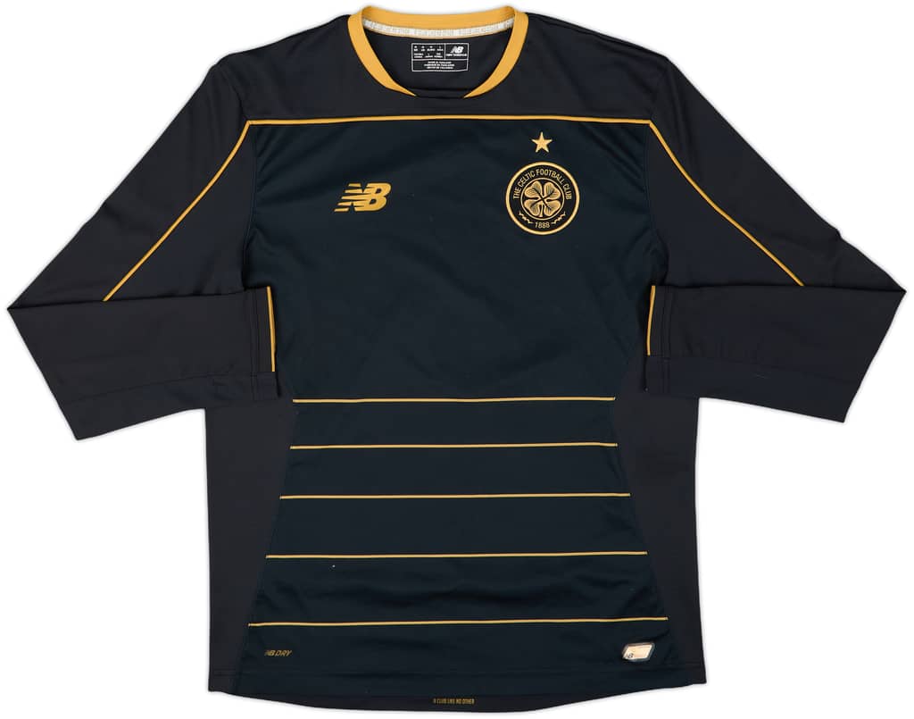 2016-17 Celtic Away L/S Shirt - 8/10 - (M)