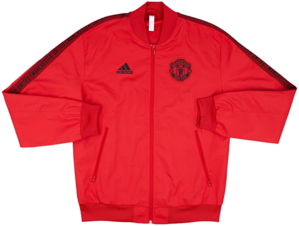 2019-20 Manchester United adidas Track Jacket - 10/10 - (S)