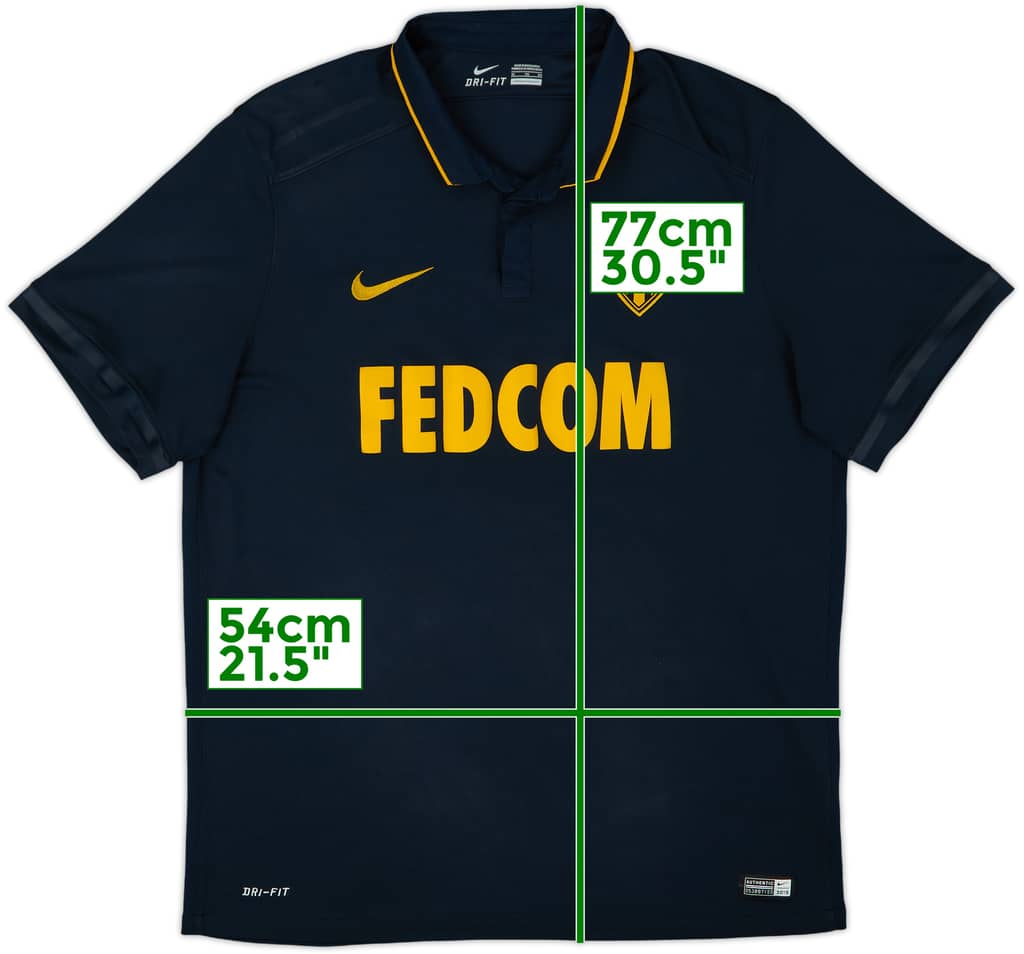 2015-17 Monaco Away Shirt - 10/10 - (XL)