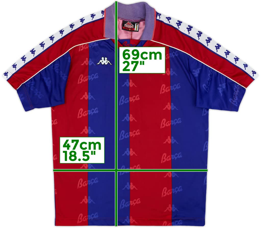 1992-95 Barcelona Home Shirt - 6/10 - (S)