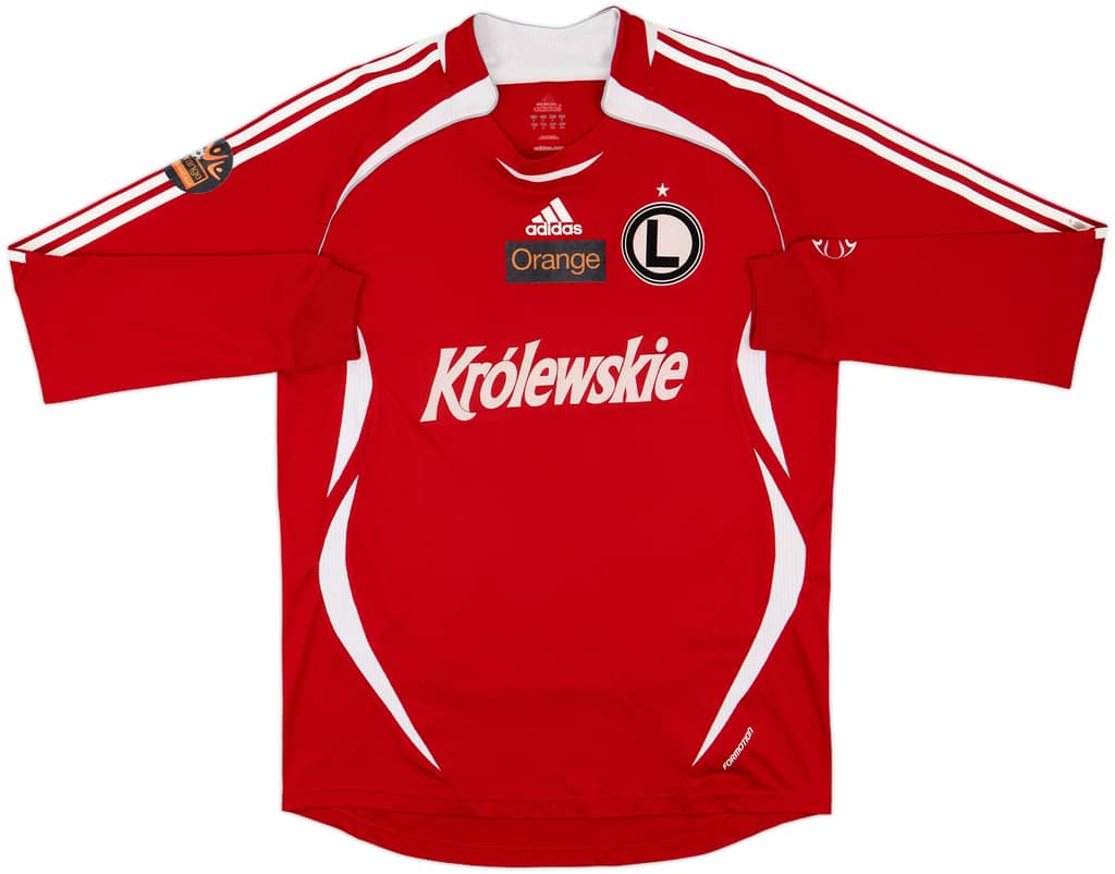 2006-07 Legia Warsaw Player Issue Away L/S Shirt - 7/10 - (L)