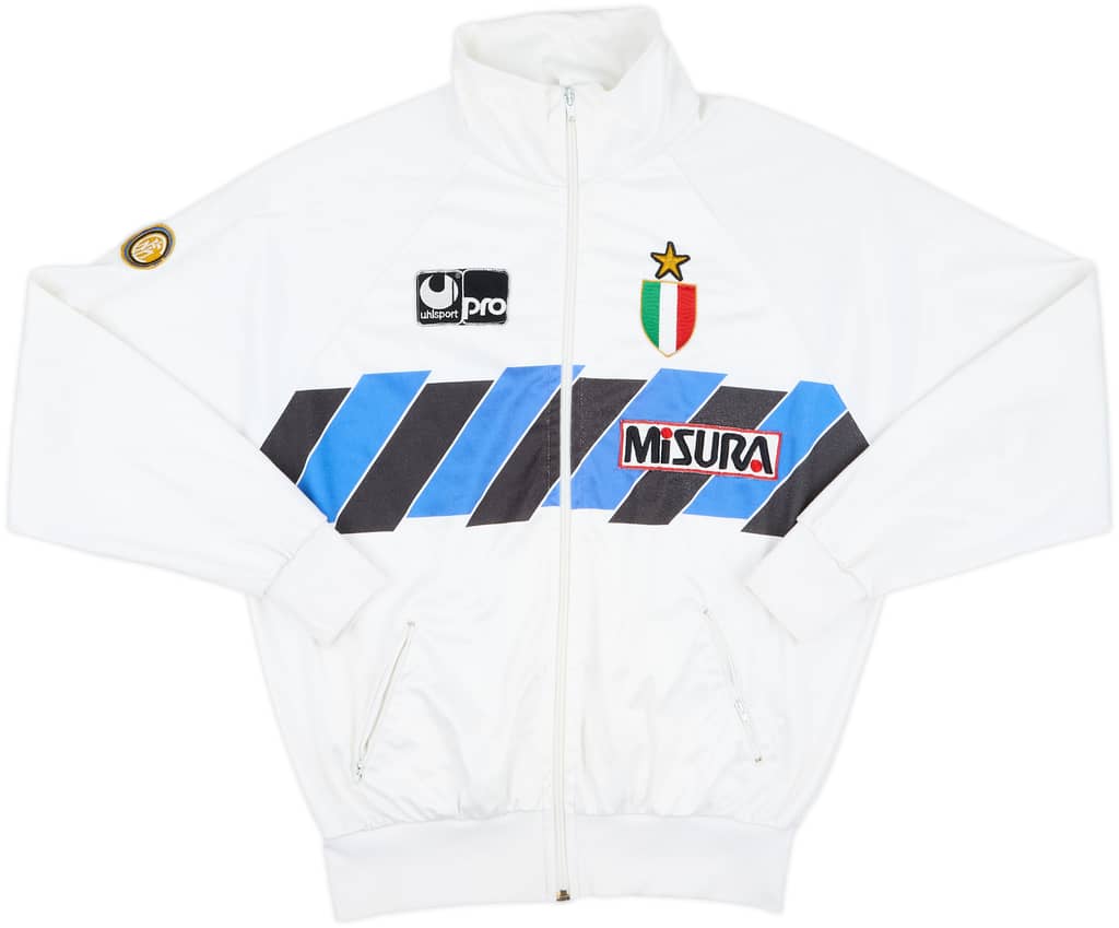 1988-89 Inter Milan Uhlsport Track Jacket - 8/10 - (L)