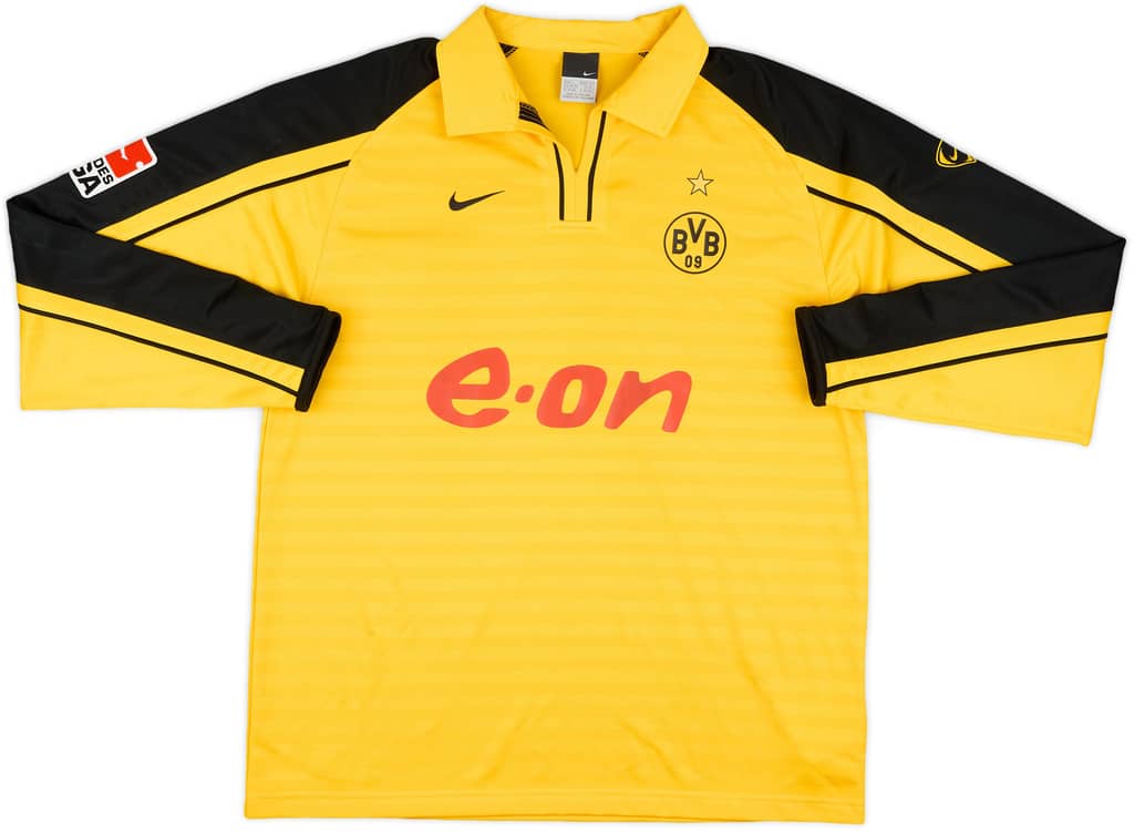 2005-06 Borussia Dortmund Match Issue Christmas L/S Shirt #5