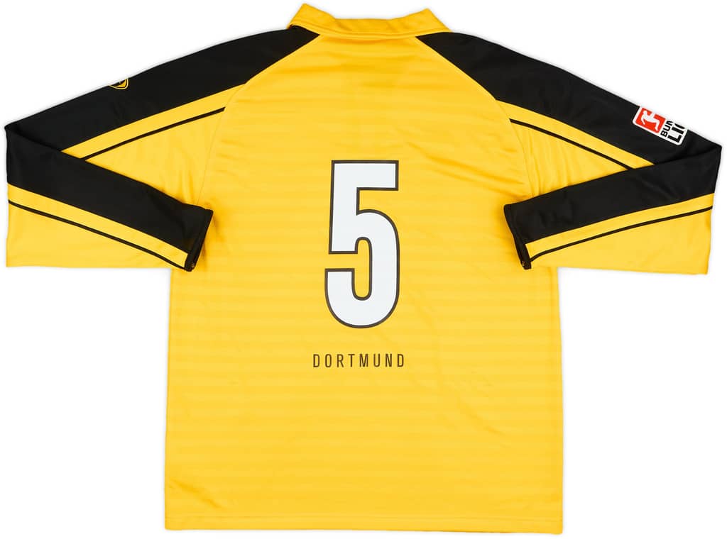 2005-06 Borussia Dortmund Match Issue Christmas L/S Shirt #5