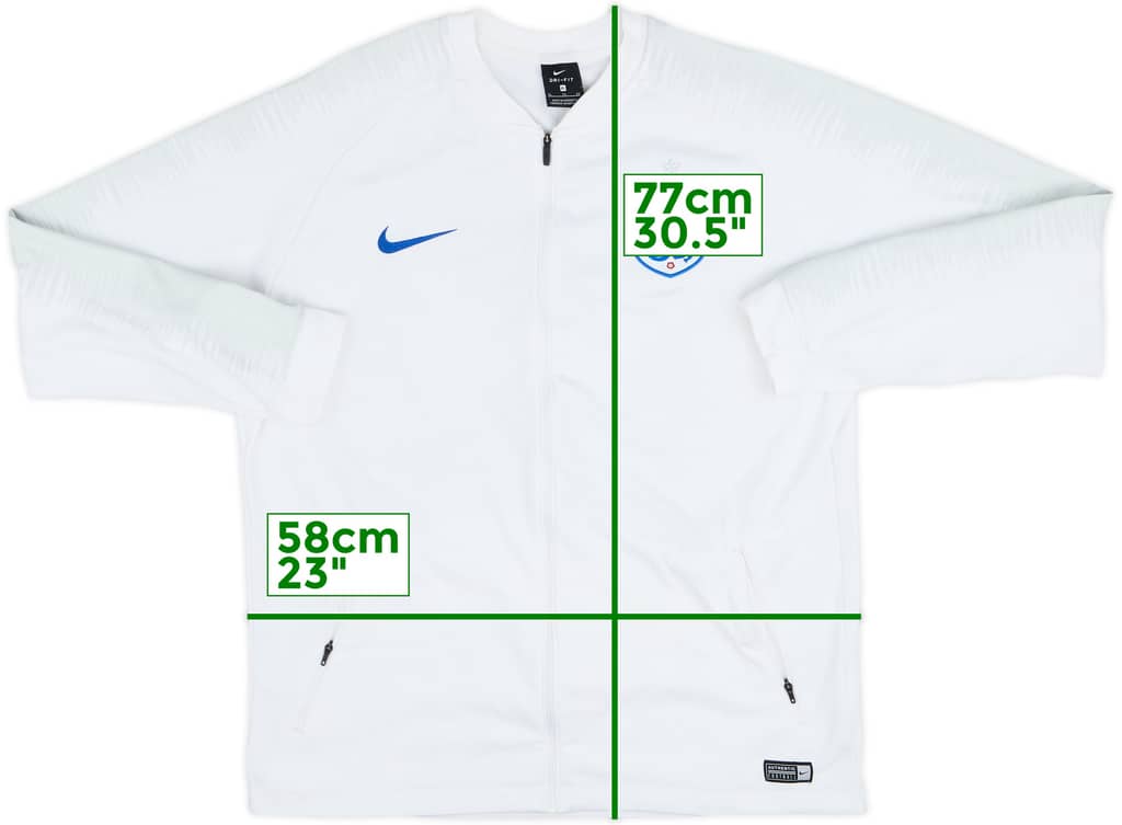 2018-19 England Nike Track Jacket - 8/10 - (XL)